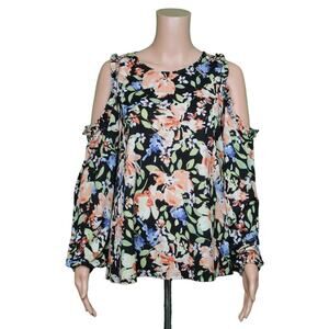 Lauren Conrad Long Sleeve Top Women Size Large